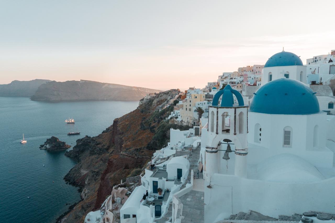 Orizontes Hotel Santorini Pýrgos Buitenkant foto